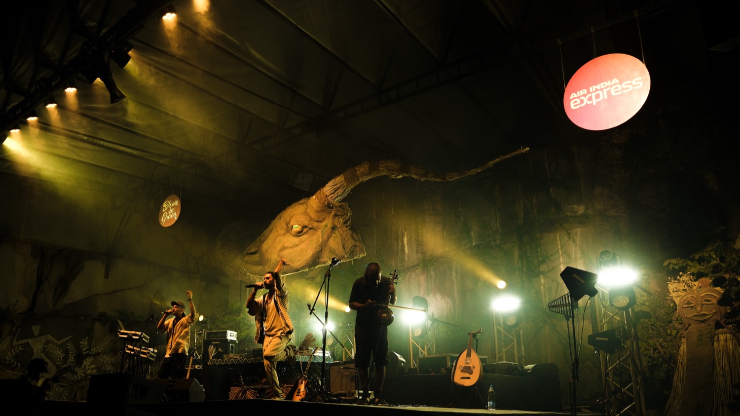 AIX Quarry Stage at Bloom in Green
