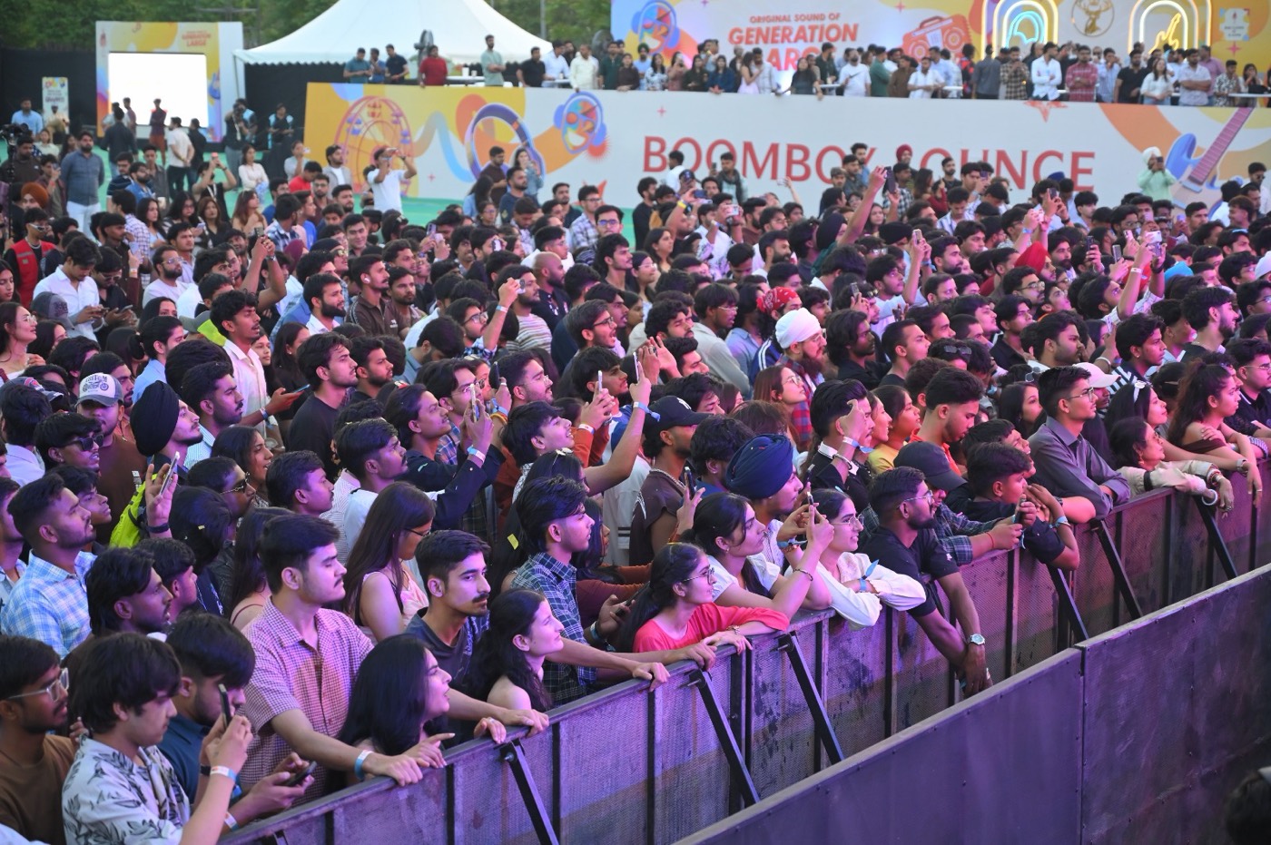 Mass gathering at Royal Stag Boom Box 2026
